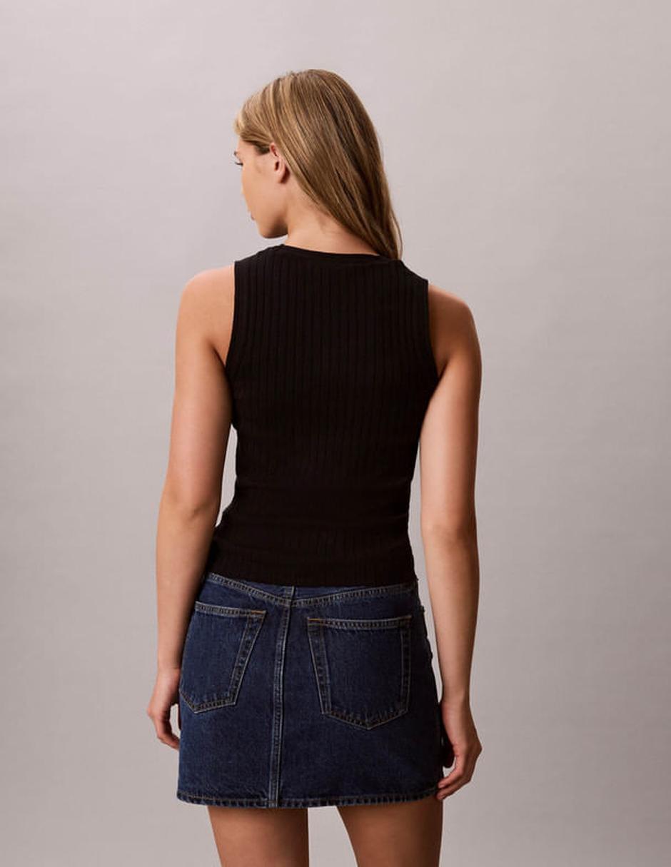 Suéter ck cuello redondo para mujer
