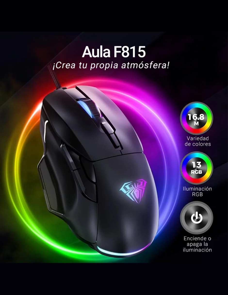 Mouse gamer F815 4