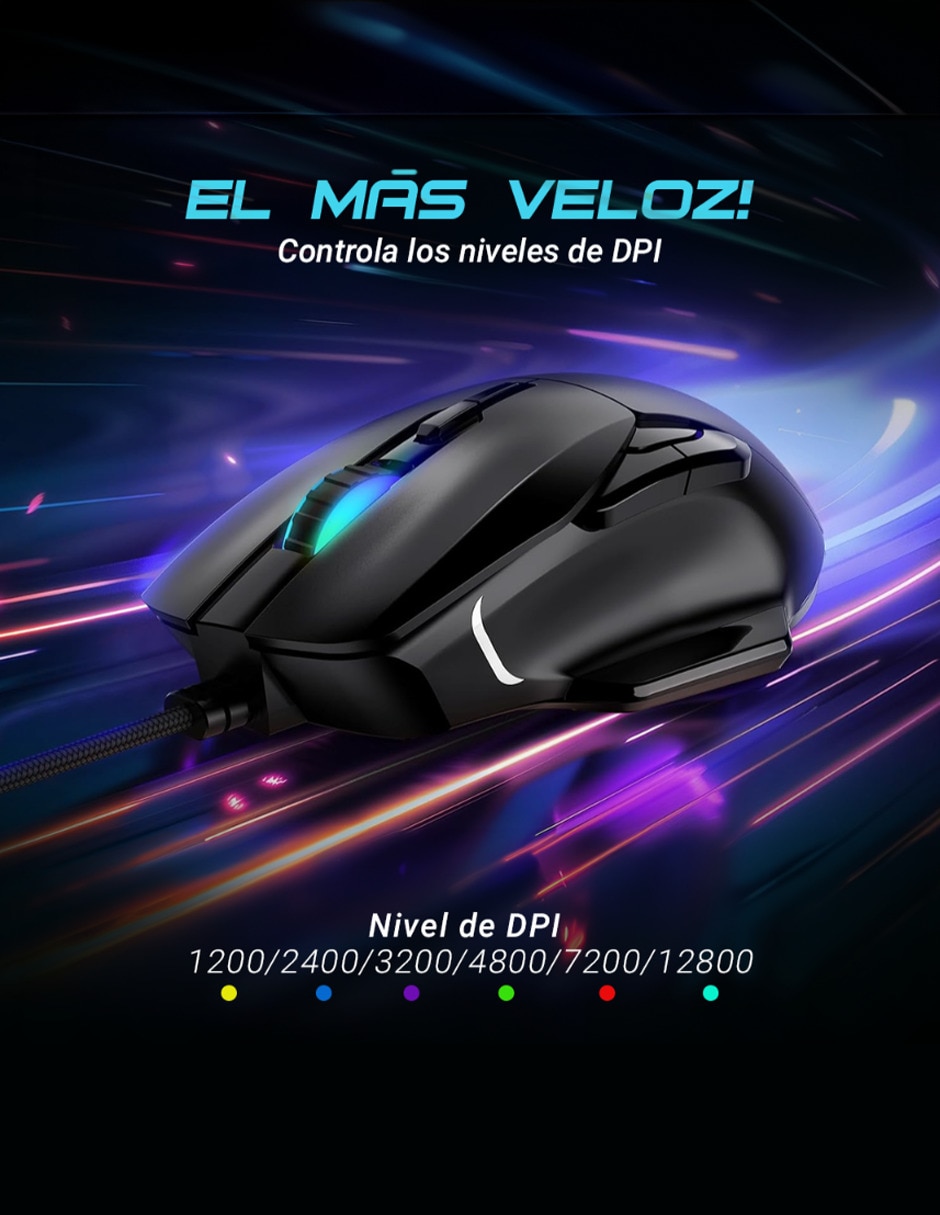 Mouse gamer F815 3