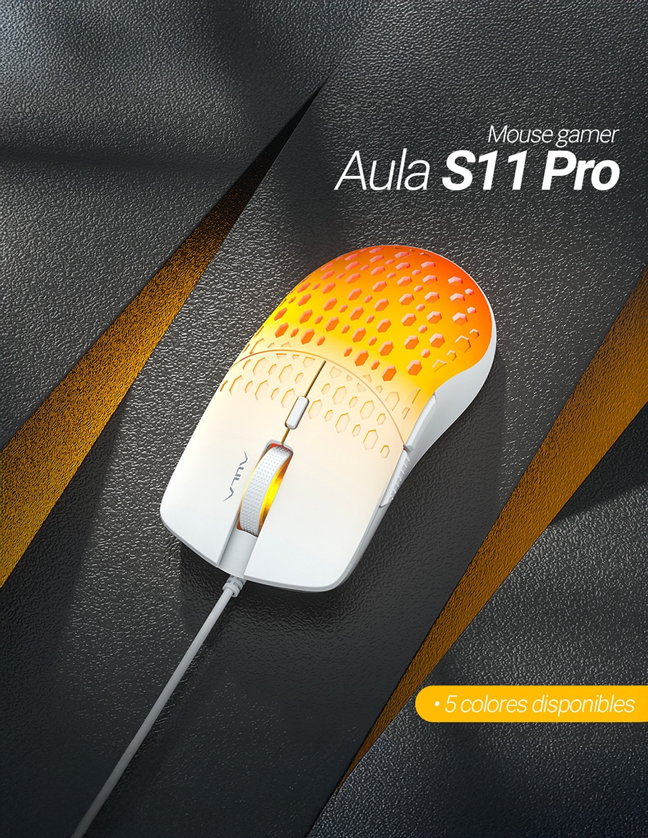 Mouse gamer Aula S11 pro