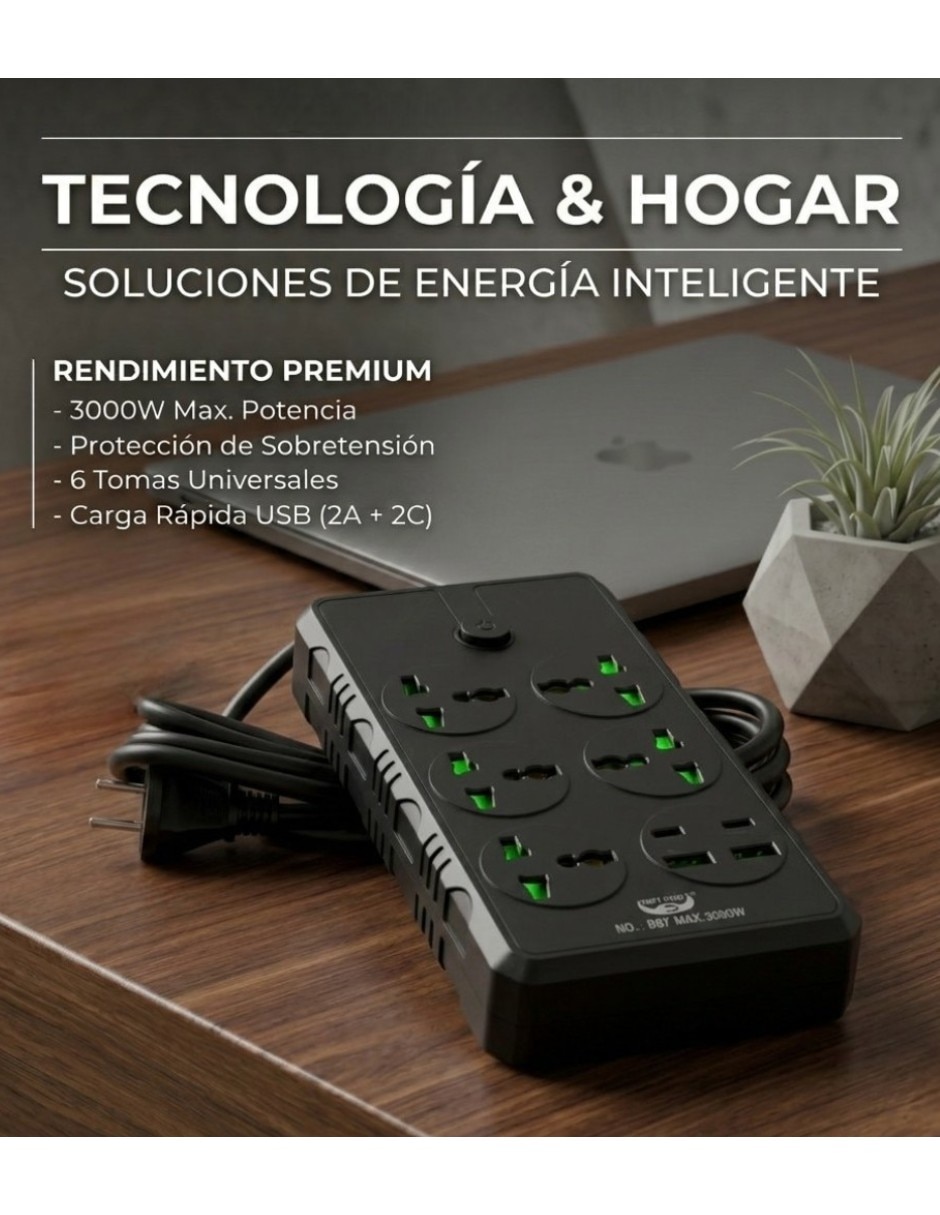 Multicontacto cz102 de 5 contactos 4