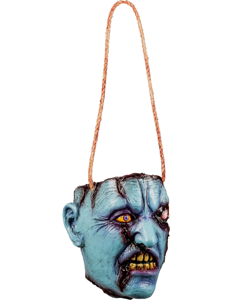 Colgante para disfraz de bolsa de cabeza de zombie Rev