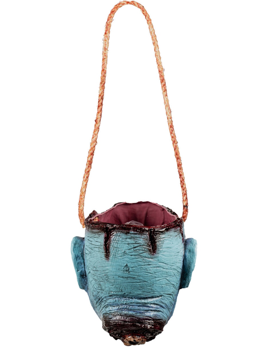 Colgante para disfraz de bolsa de cabeza de zombie Rev