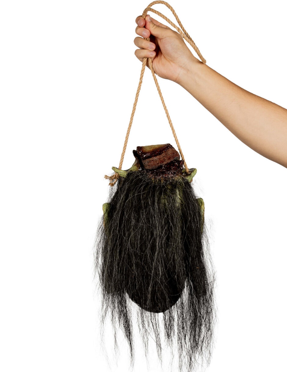 Colgante para disfraz de bolsa de cabeza de bruja Rev