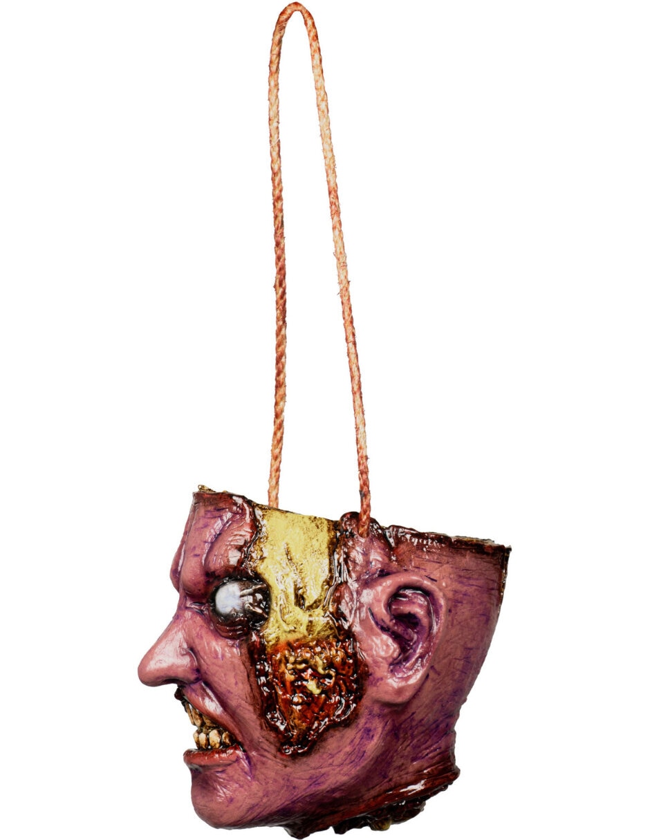 Colgante para disfraz de bolsa de cabeza de Zombie aterrador Rev