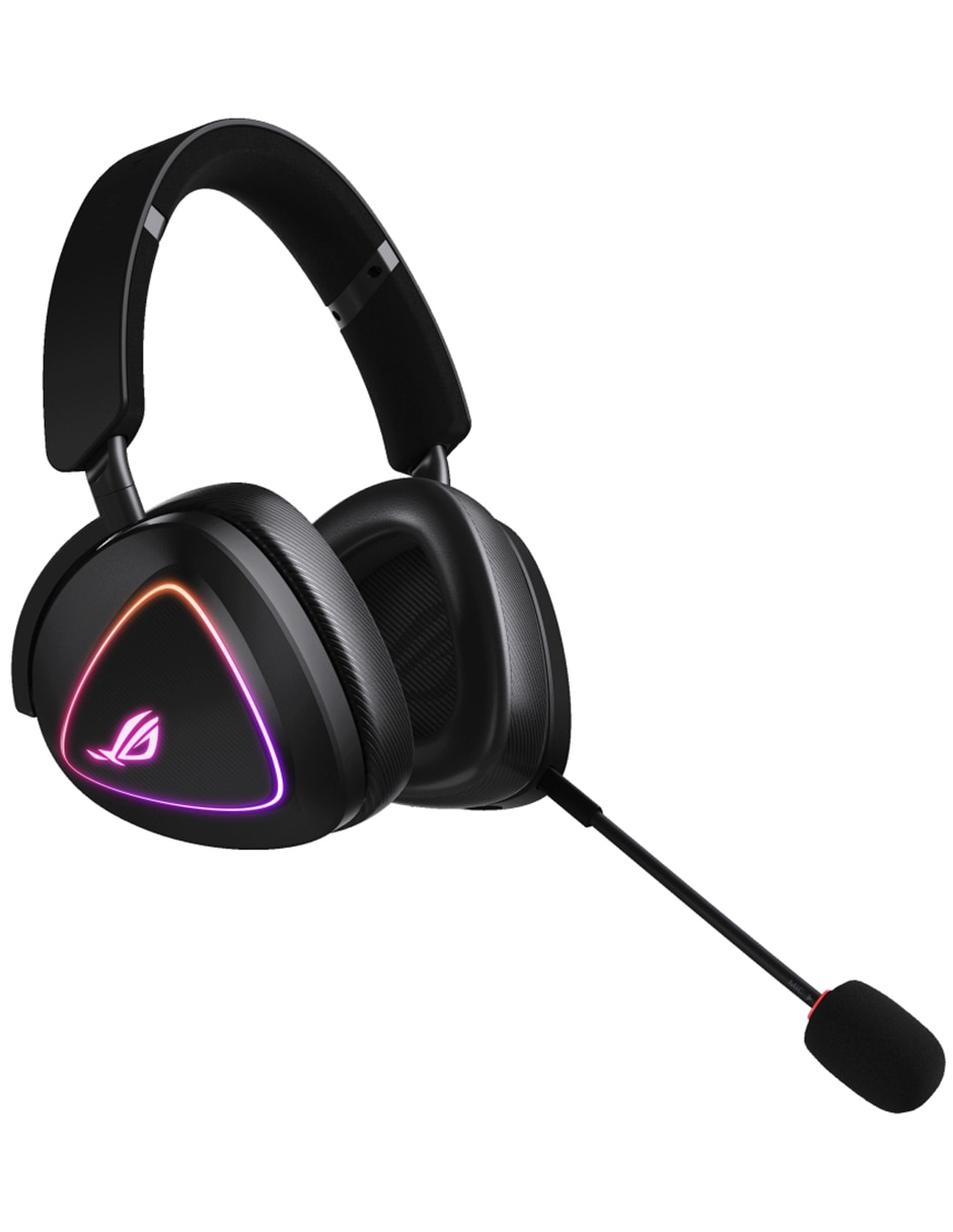 Audífonos Gamer Asus alámbrica e inalámbrica Rog Delta ii