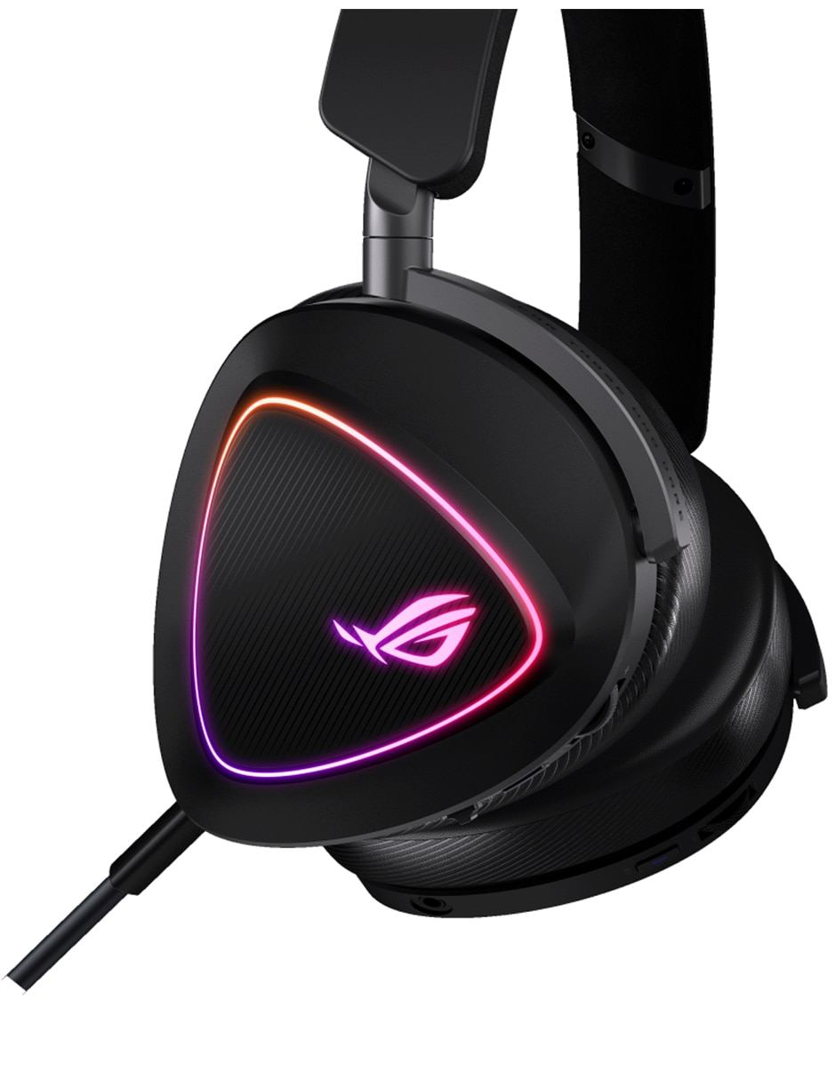 Audífonos Gamer Asus alámbrica e inalámbrica Rog Delta ii