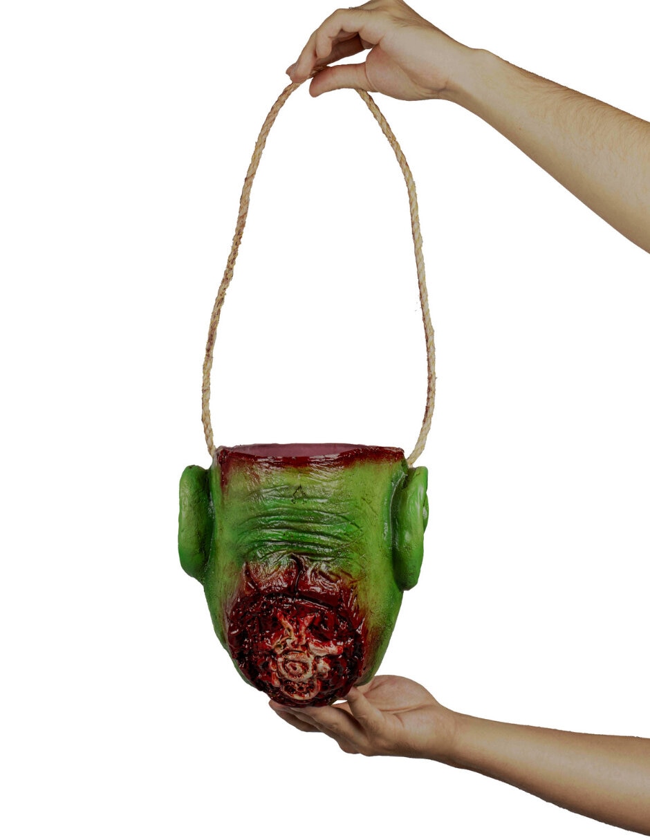 Colgante para disfraz de bolsa de cabeza de bruja deluxe Rev