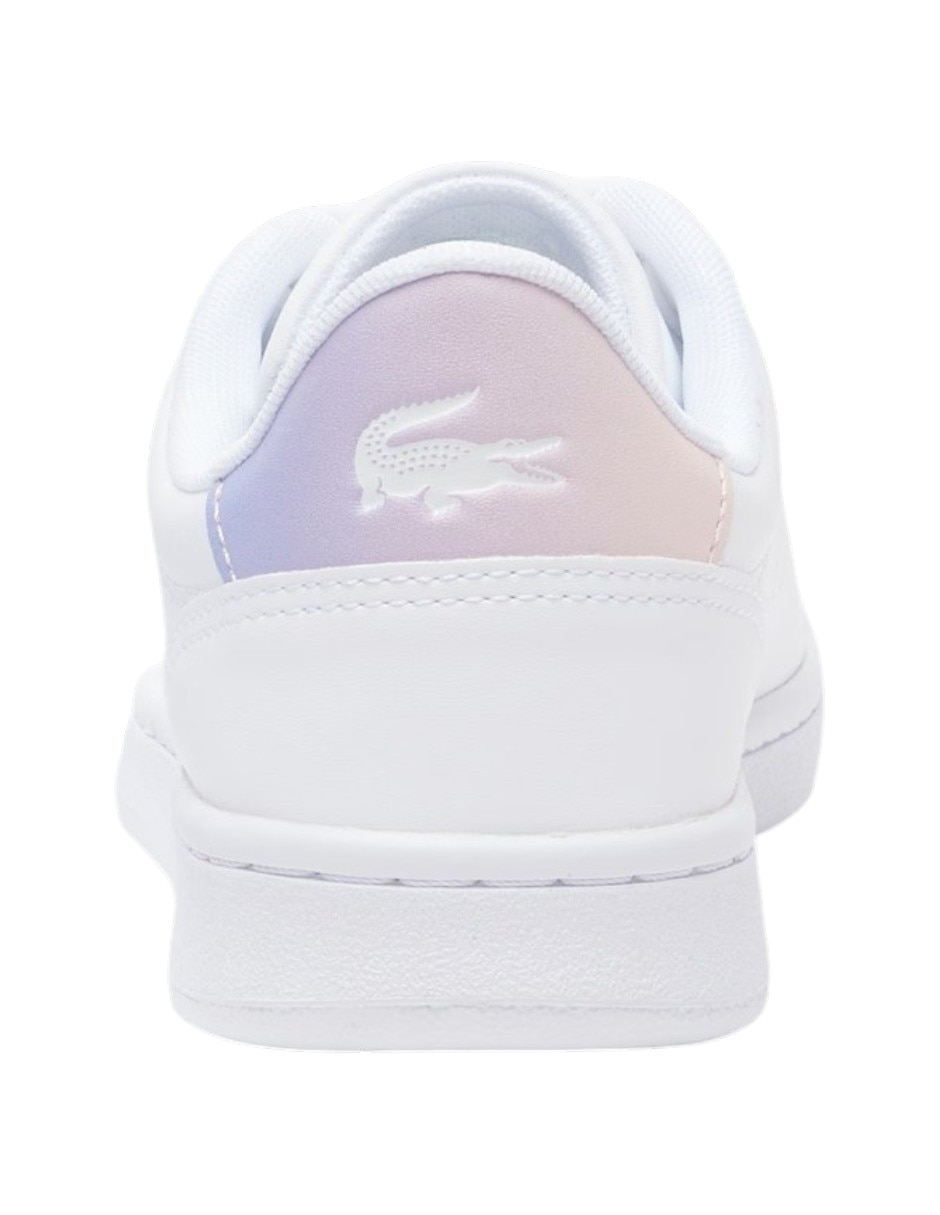 Tenis lacoste carnaby para mujer