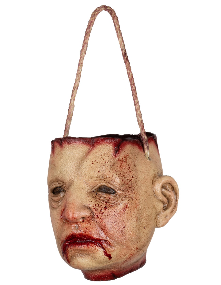 Colgante para disfraz de bolsa de cabeza aterradora Colgante para disfraz de bolsa de cabeza aterradora