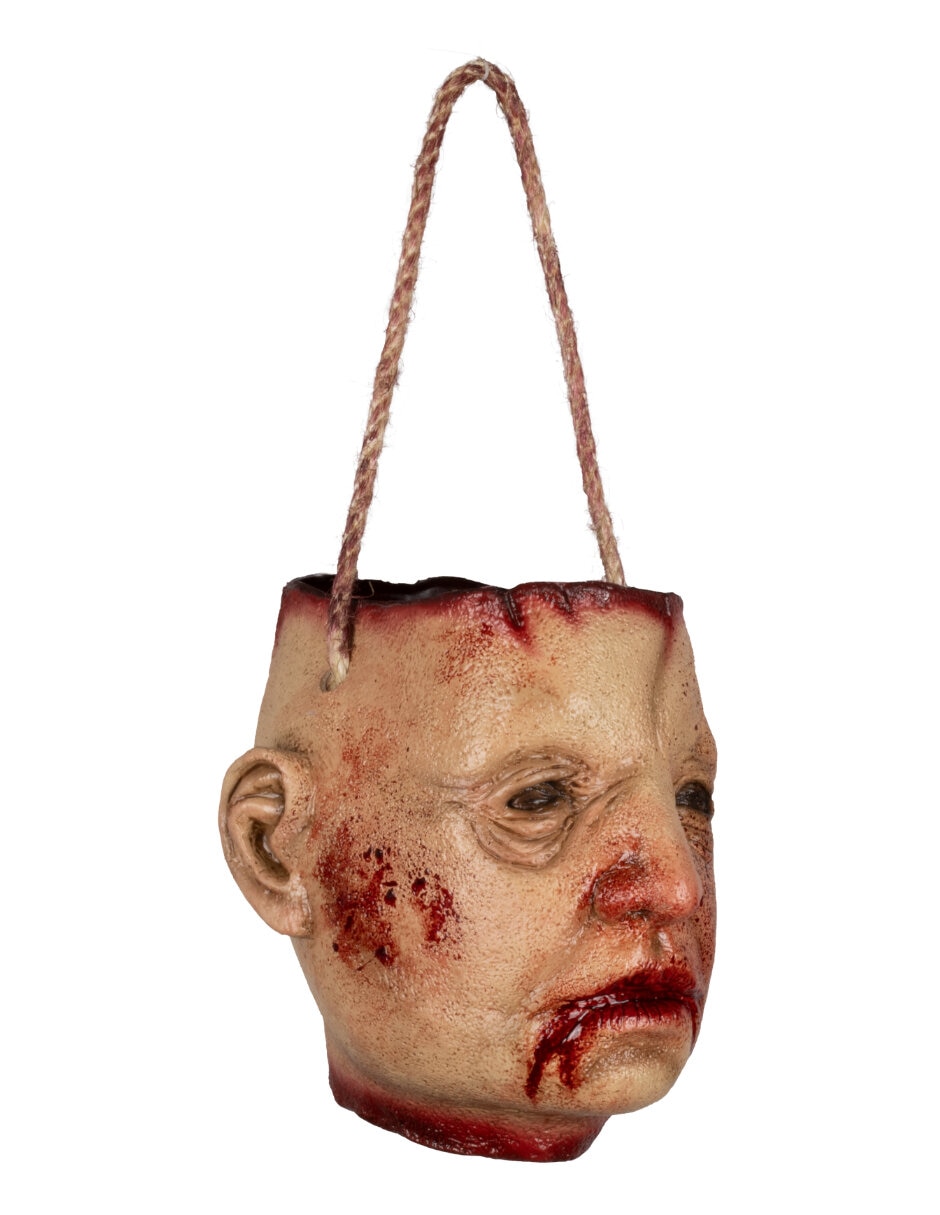 Colgante para disfraz de bolsa de cabeza aterradora Rev
