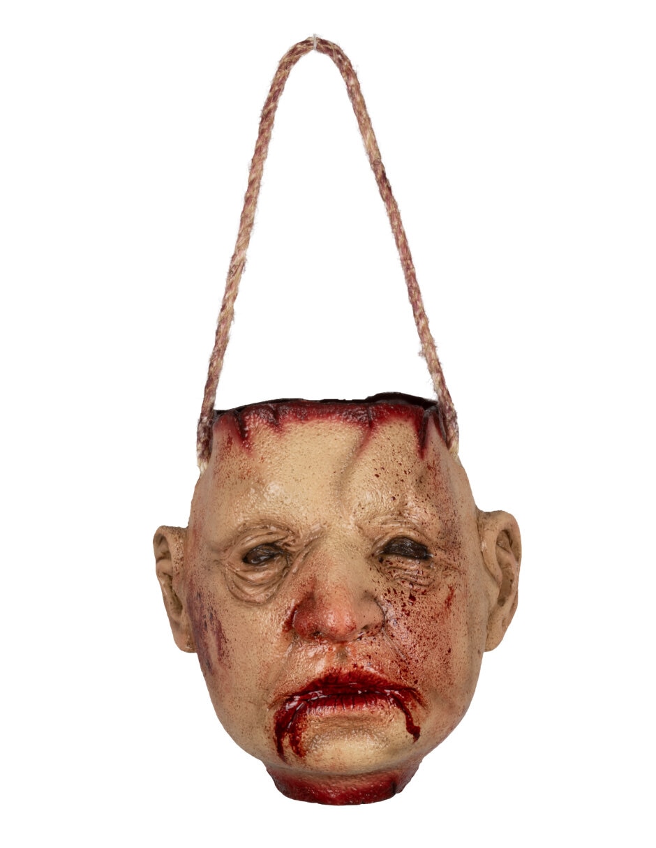 Colgante para disfraz de bolsa de cabeza aterradora Rev