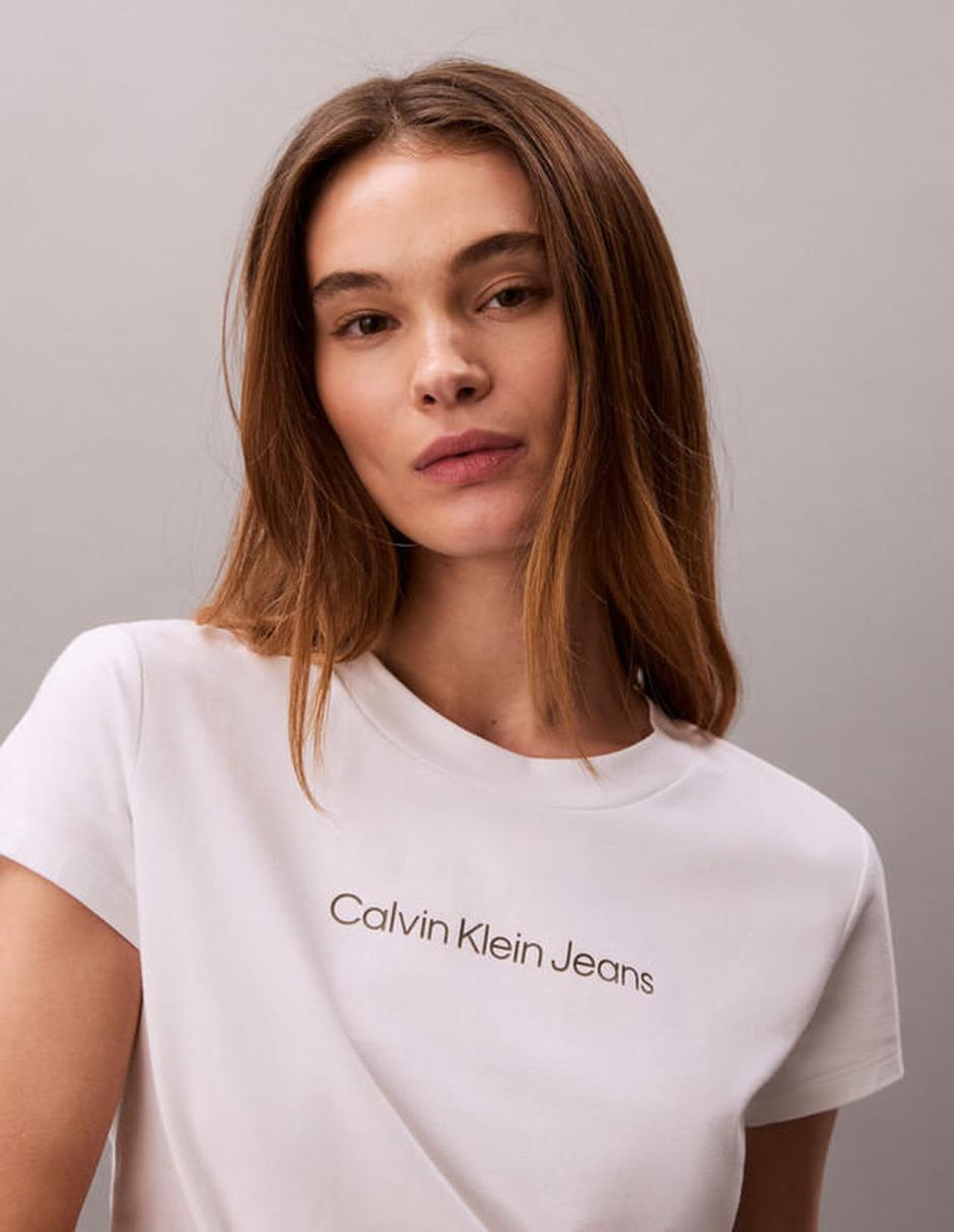 Playera manga corta cuello redondo para mujer 5