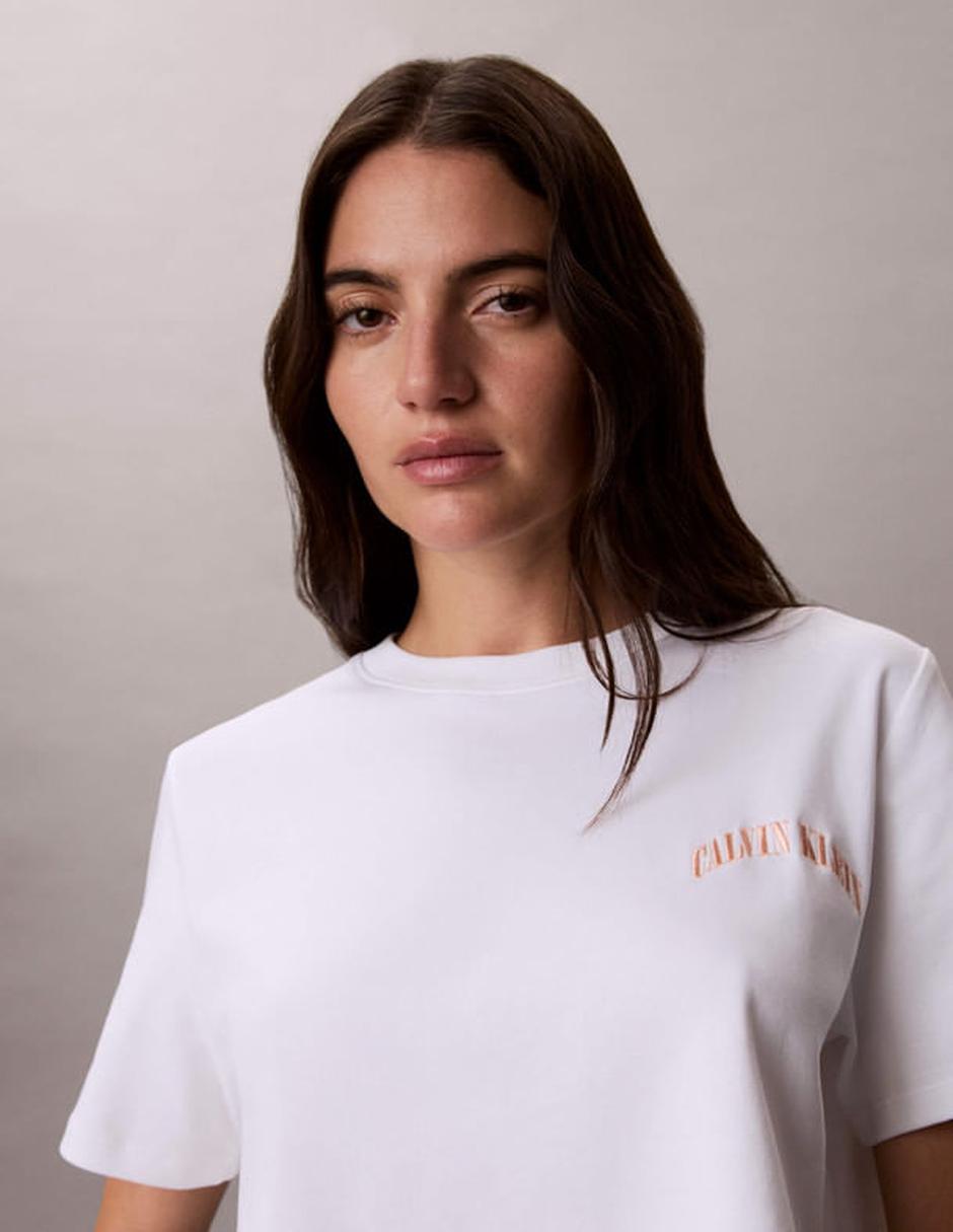 Playera manga corta cuello redondo para mujer 2