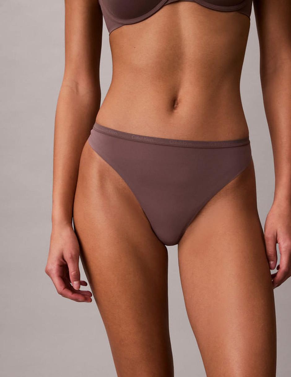 Tanga ck de nylon para mujer