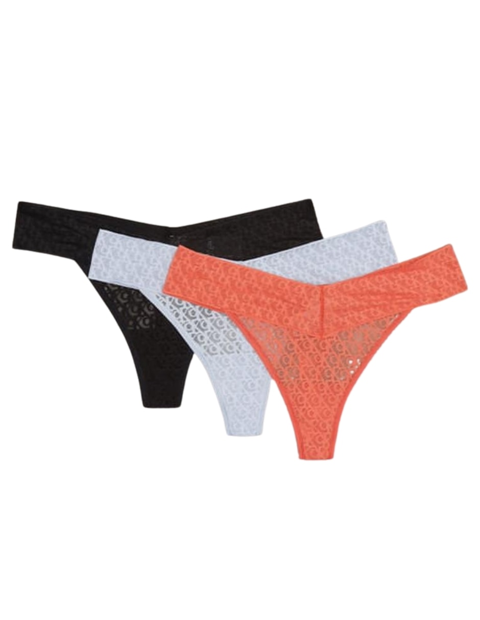 Tanga ck de encaje para mujer