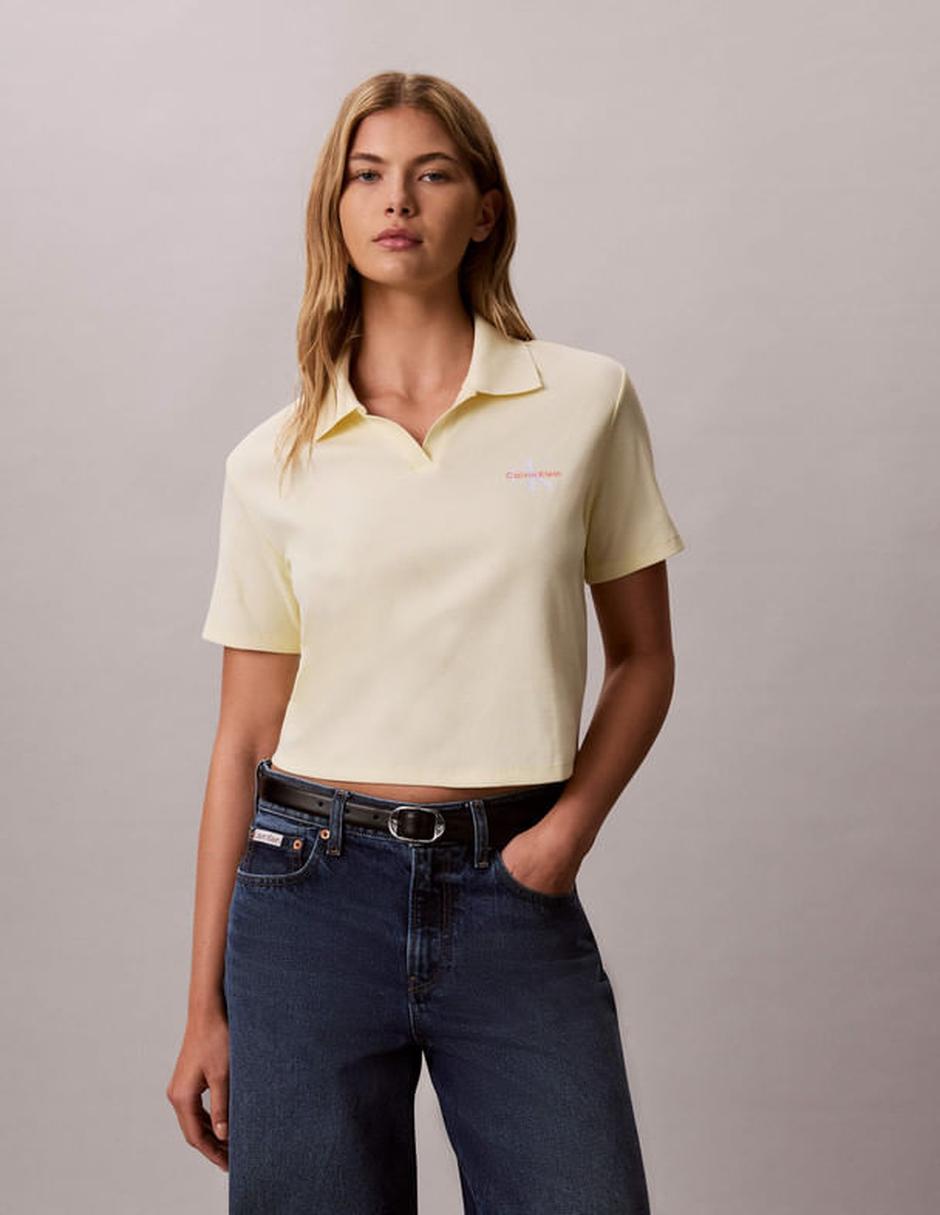Playera tipo polo para mujer 1