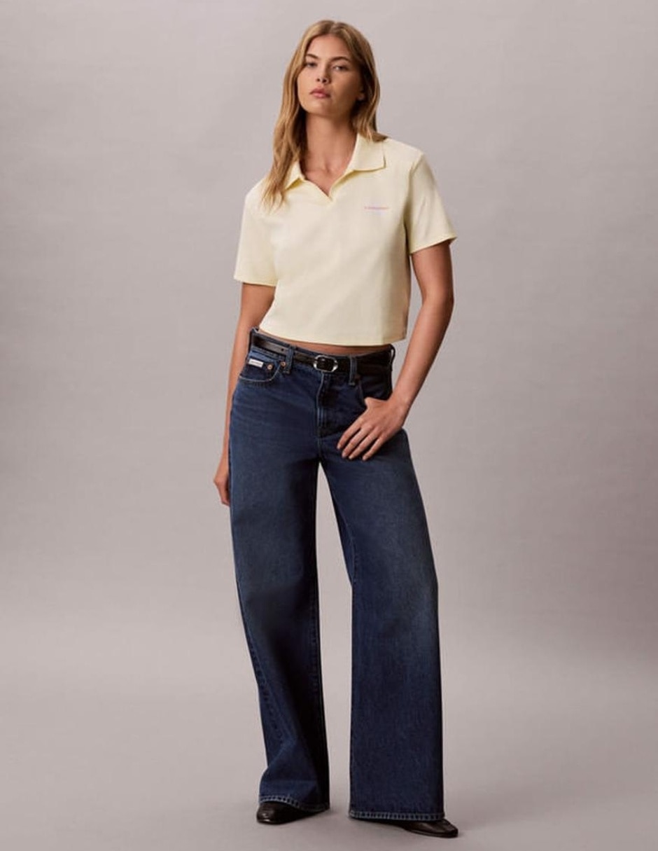 Playera tipo polo para mujer 5