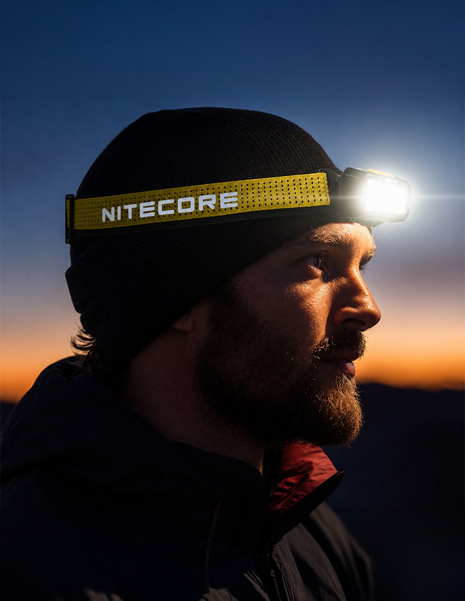Linterna para cabeza Nitecore NU27