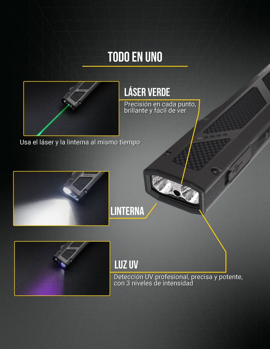 Linterna de mano Nitecore EDC17