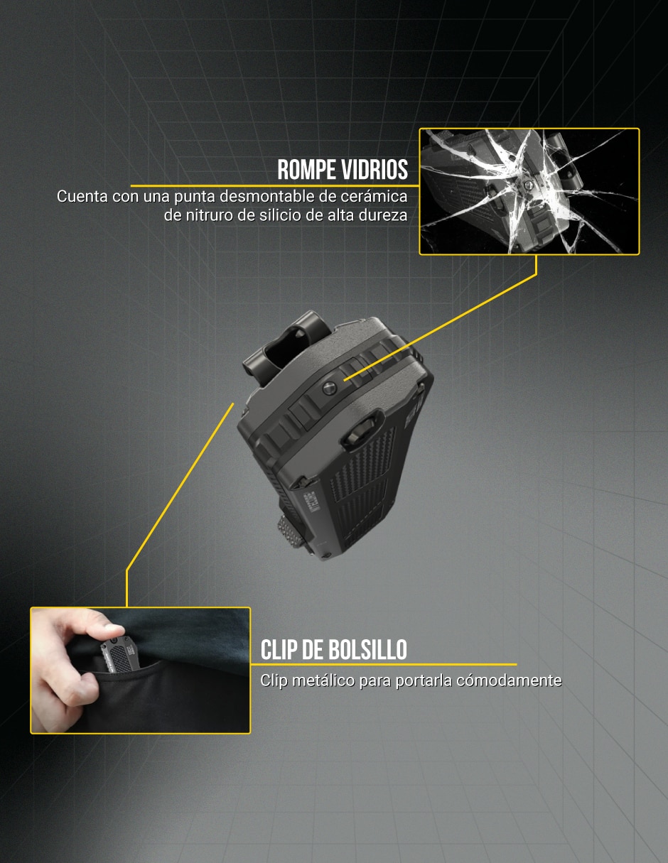 Linterna de mano Nitecore EDC17