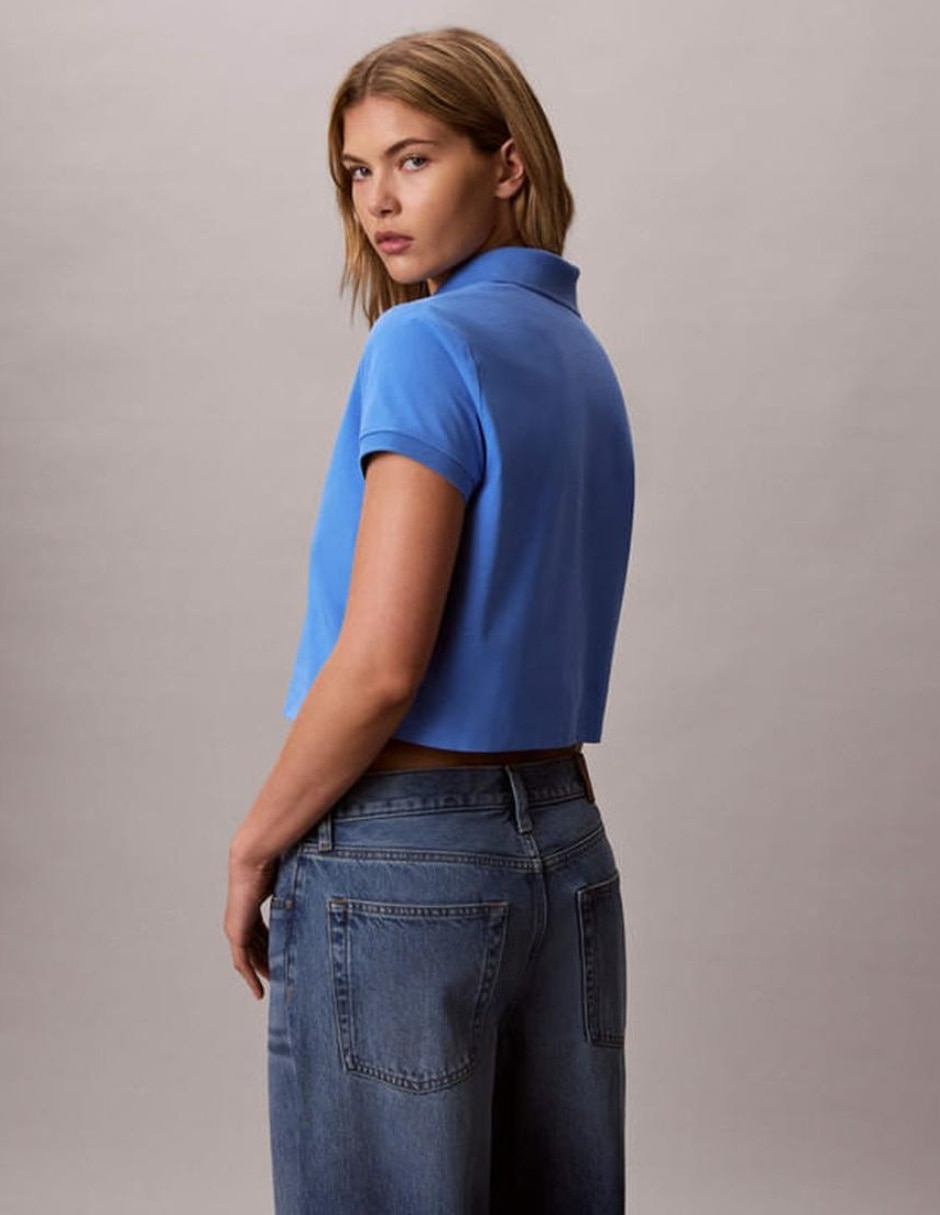Playera tipo polo para mujer 2