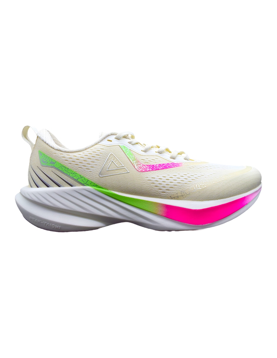 Tenis de piel peak tenis running peak taichi k10v2 de mujer para correr