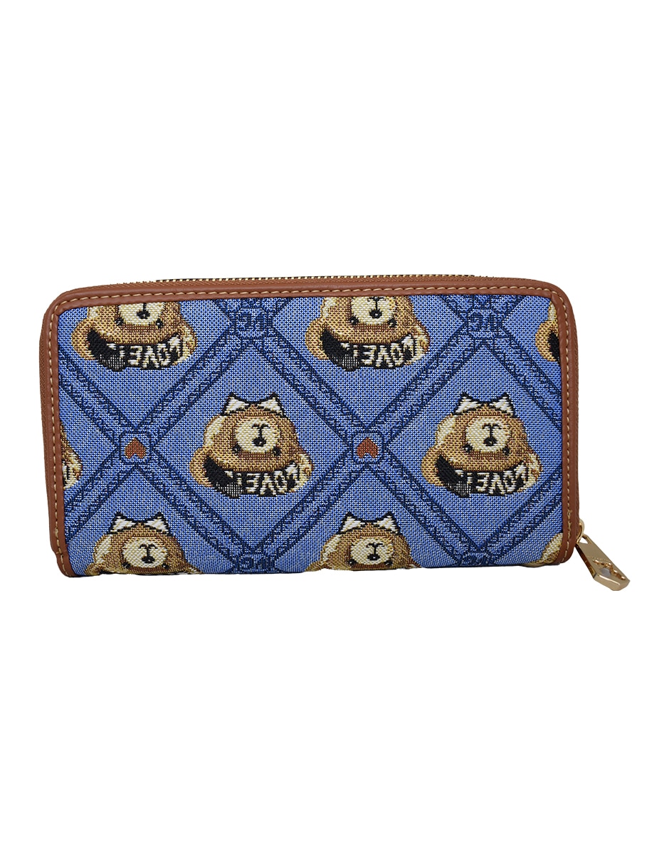 Cartera henney bear scontland bear blue para mujer
