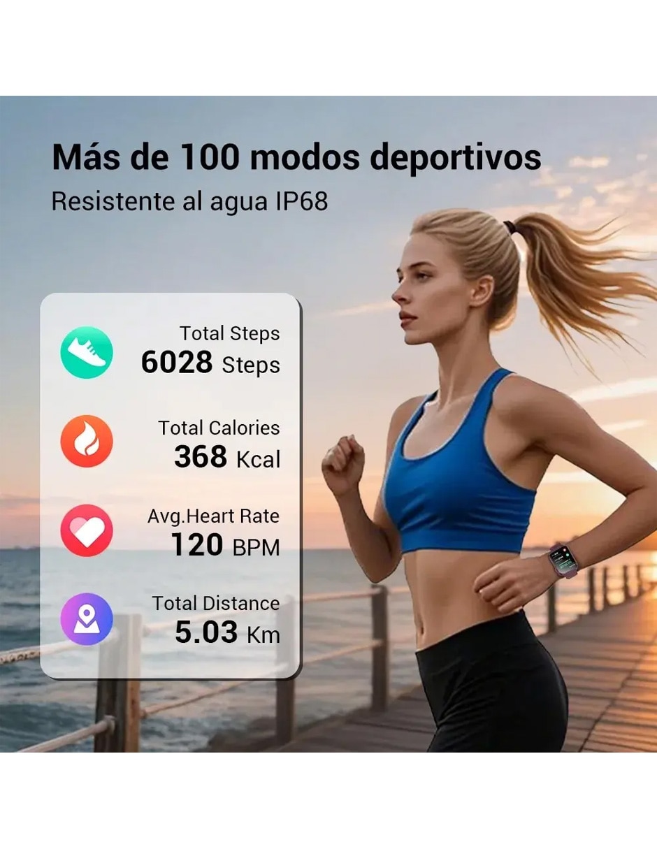 Smartwatch Smart Iowor30 Violeta unisex 4