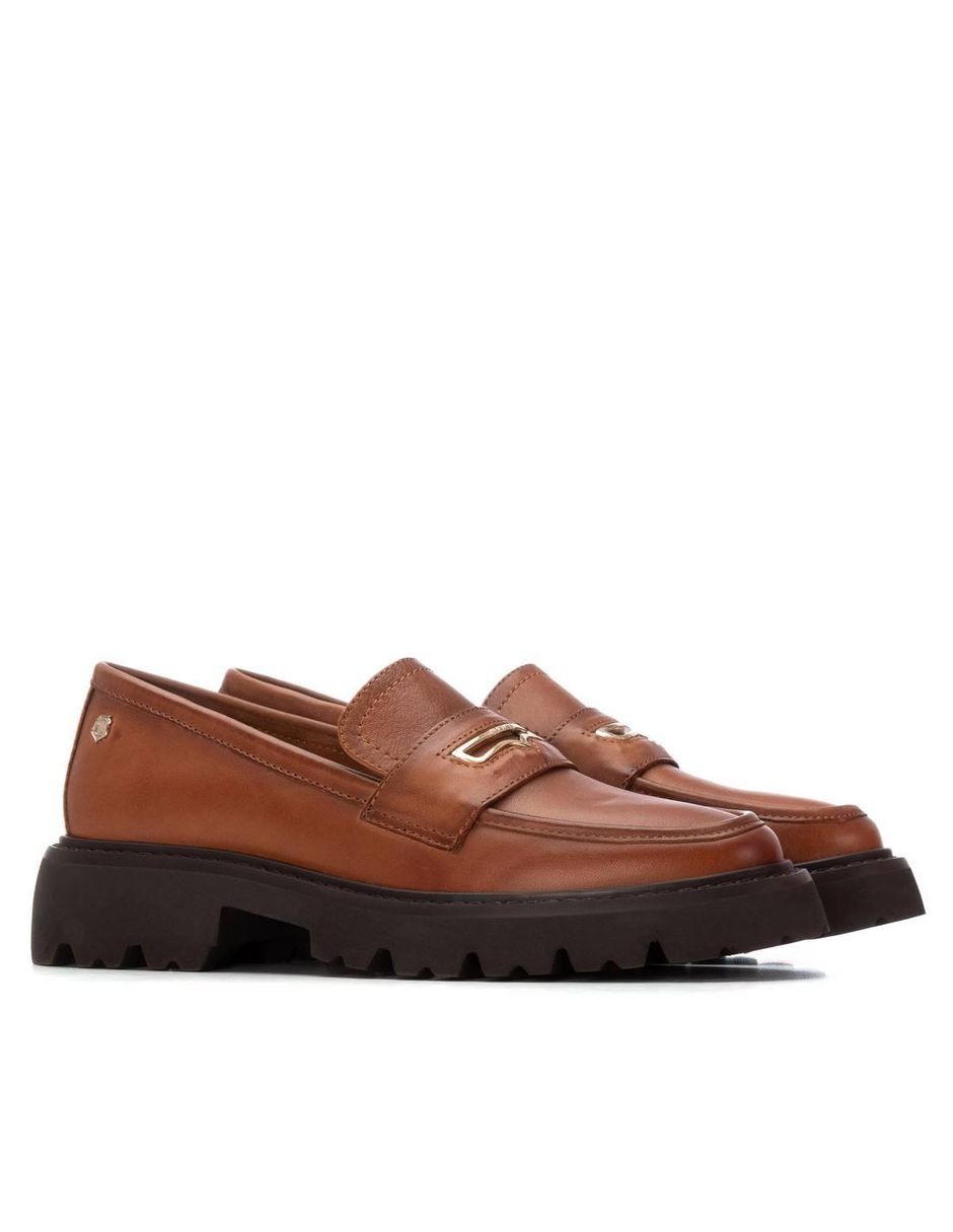 Zapato de piel para mujer