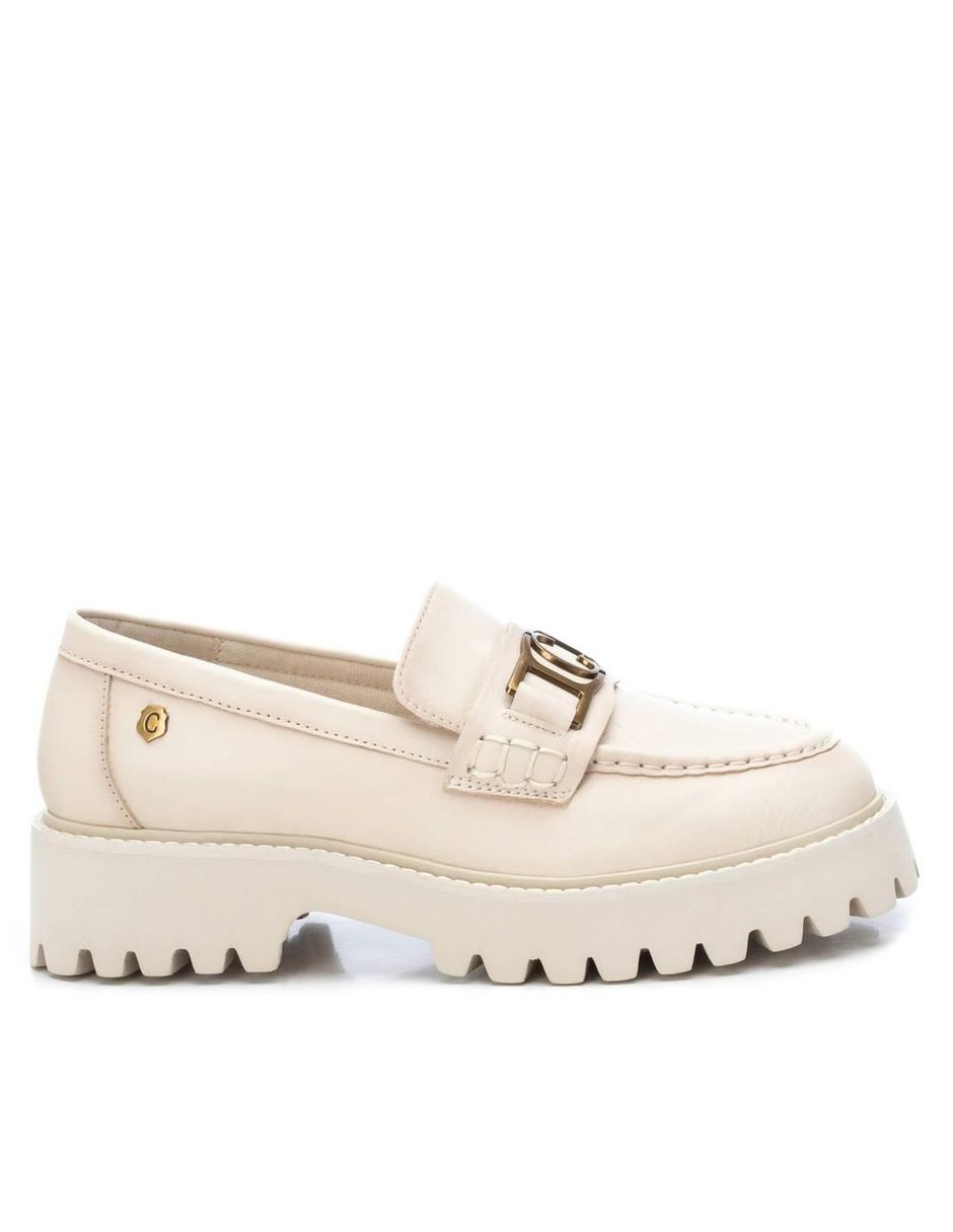 Zapato de piel para mujer
