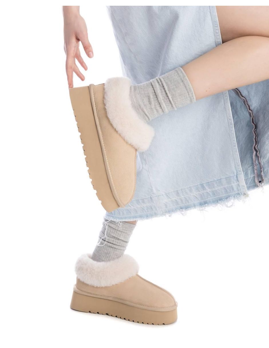 Zapatilla de piel para mujer 2