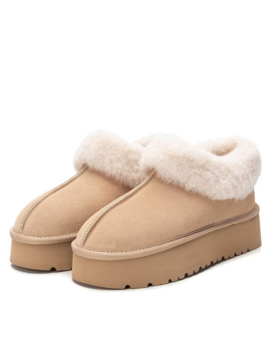 Zapatilla de piel para mujer 4