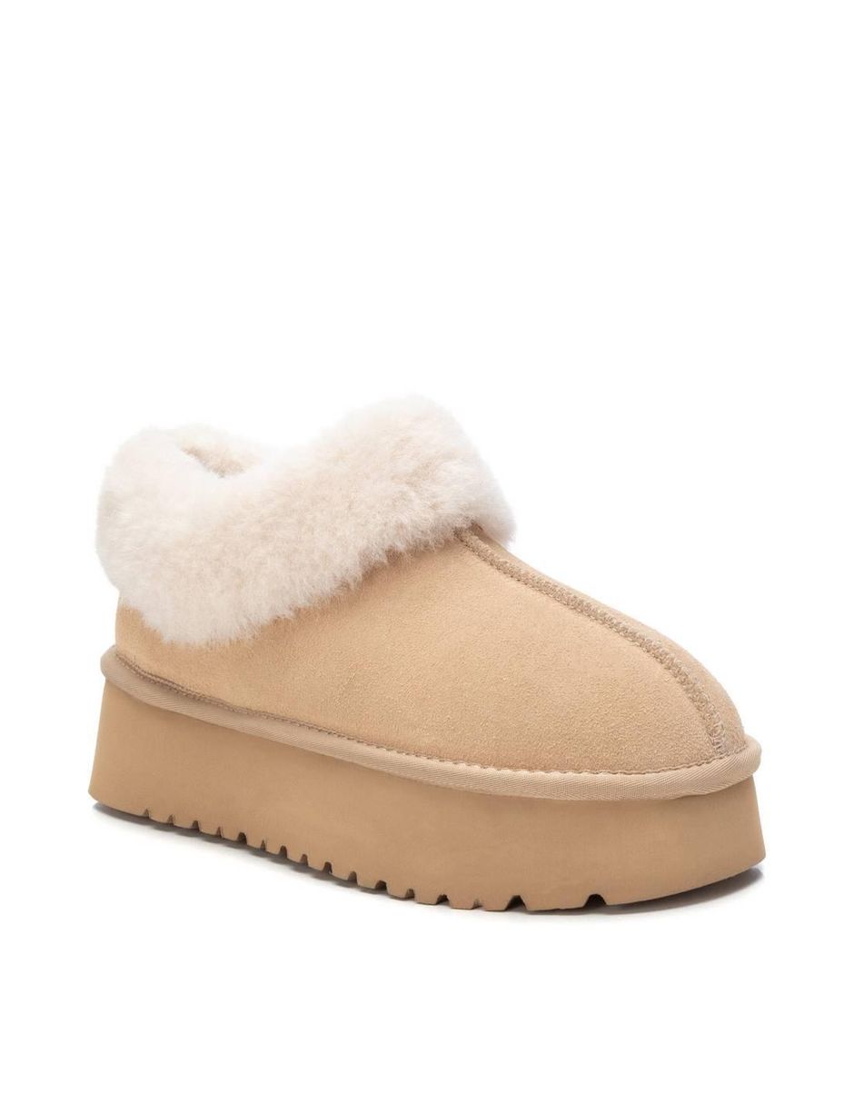 Zapatilla de piel para mujer 5