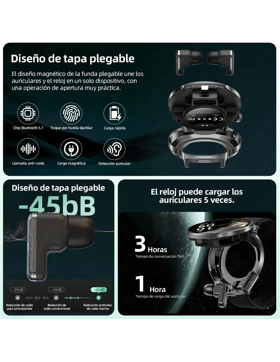 Kit smartwatch BWT100 unisex 6