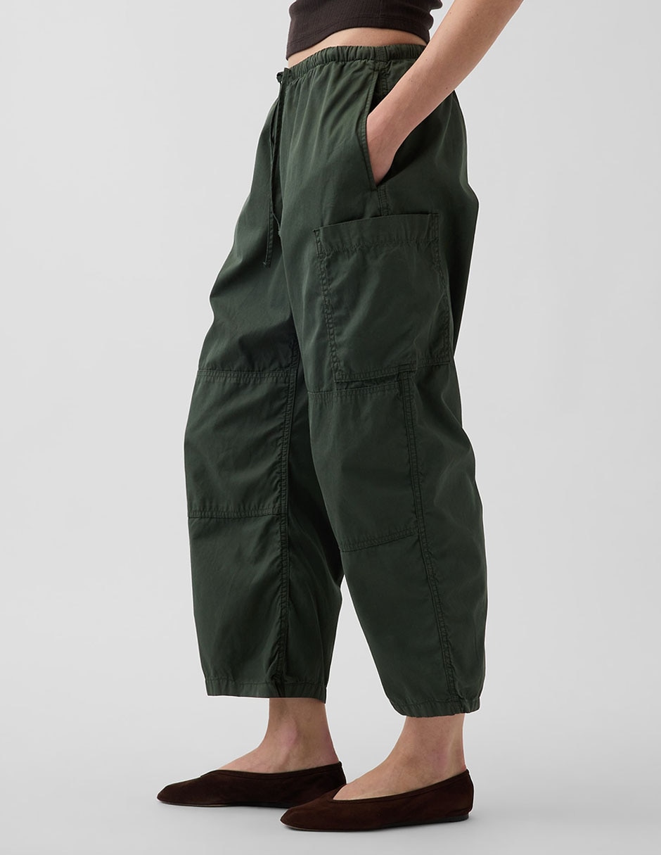 Pantalón cargo straight para mujer 3