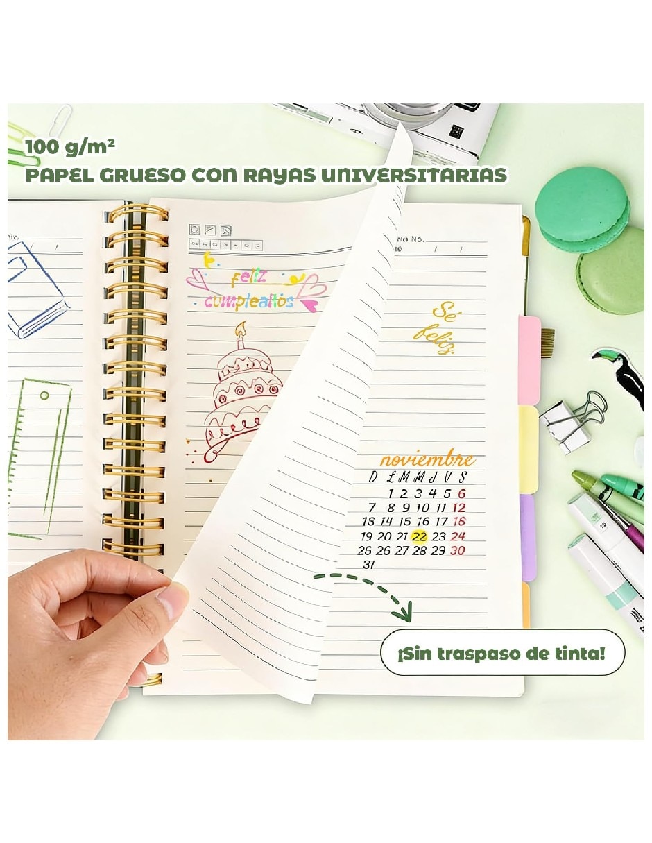 Libreta Genérica a rayas