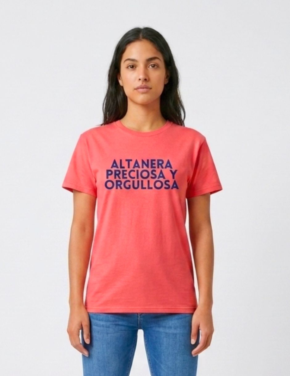 Playera manga corta cuello redondo para mujer Playera manga corta cuello redondo para mujer