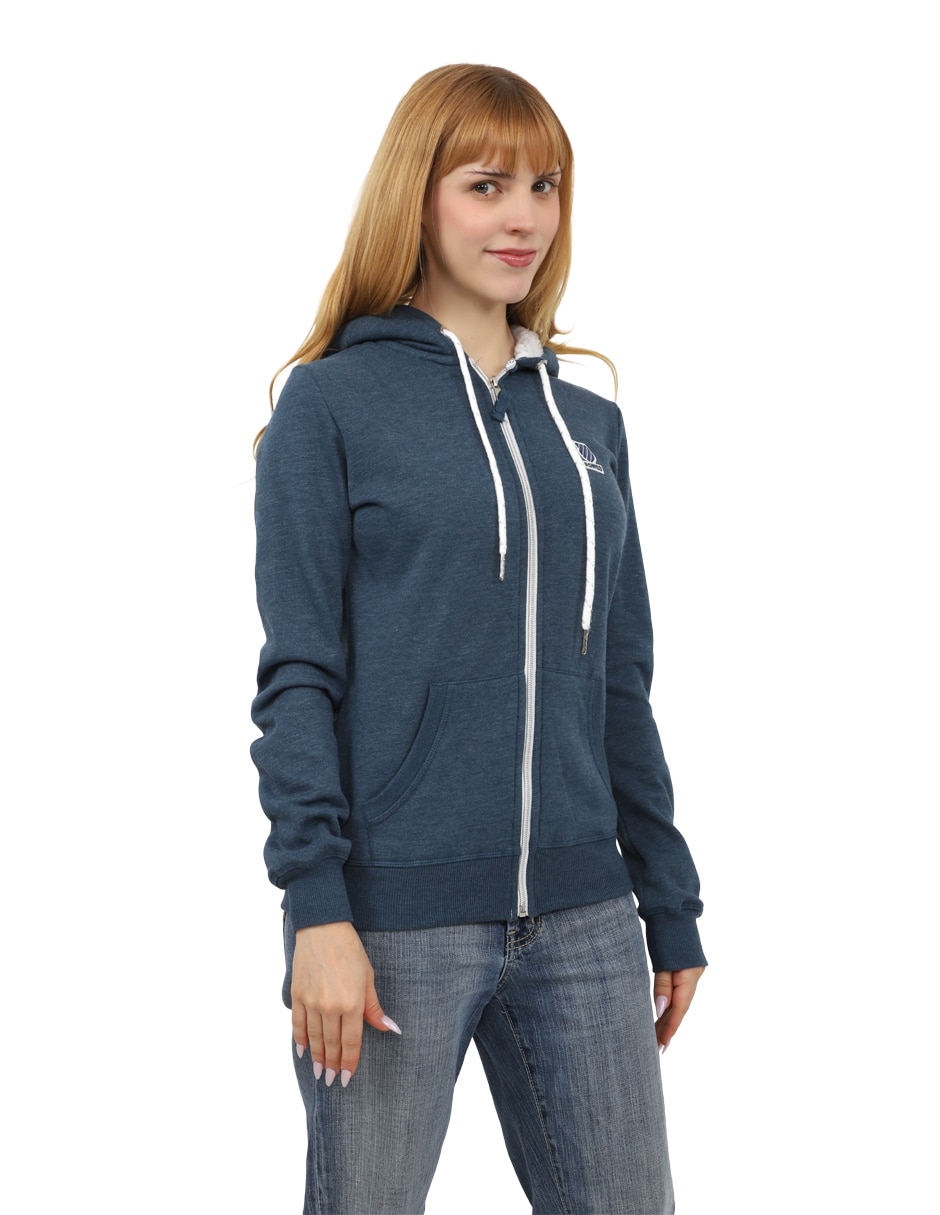Sudadera con capucha y bolsa swth para mujer 4