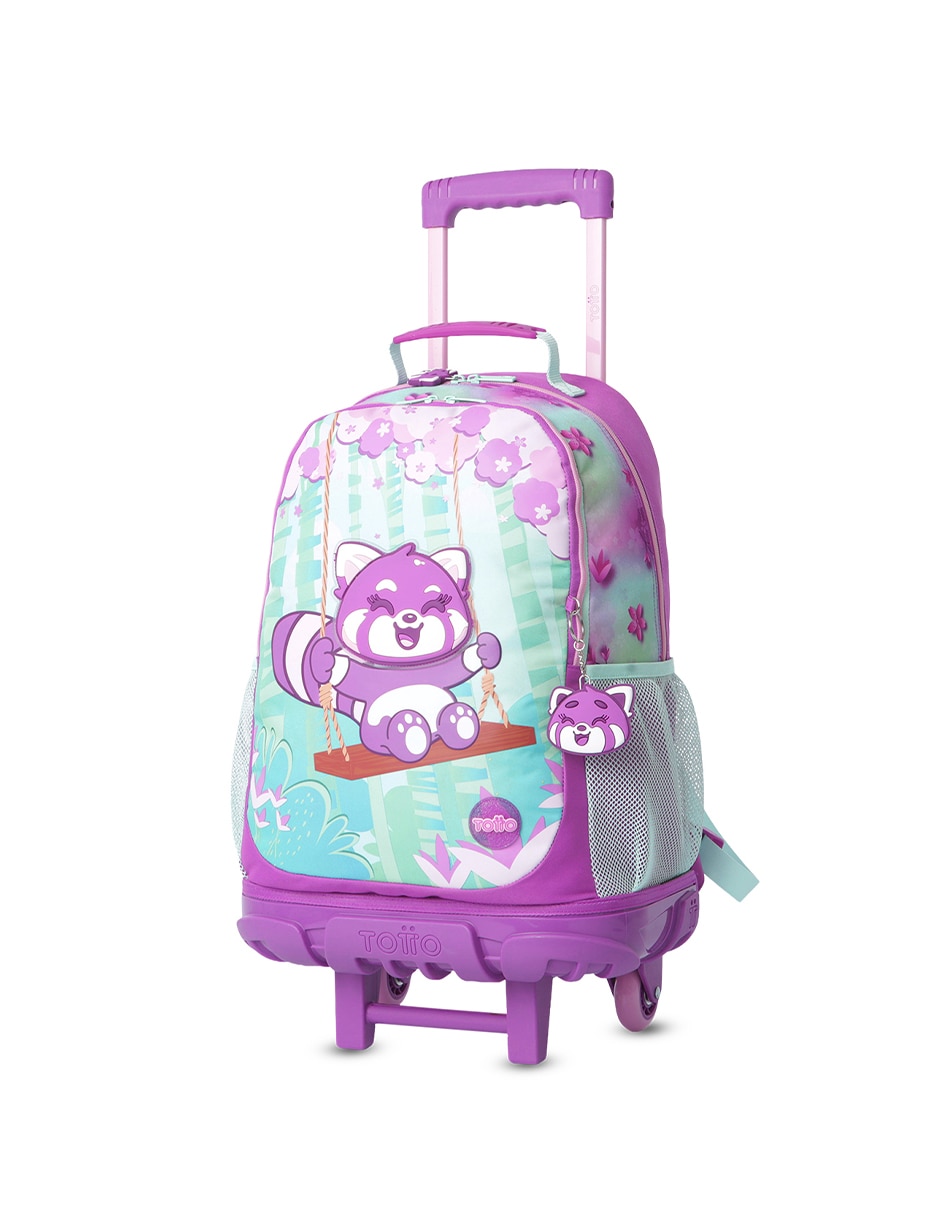 Mochila con ruedas escolar rue bomper bambu para niña Mochila con ruedas escolar rue bomper bambu para niña