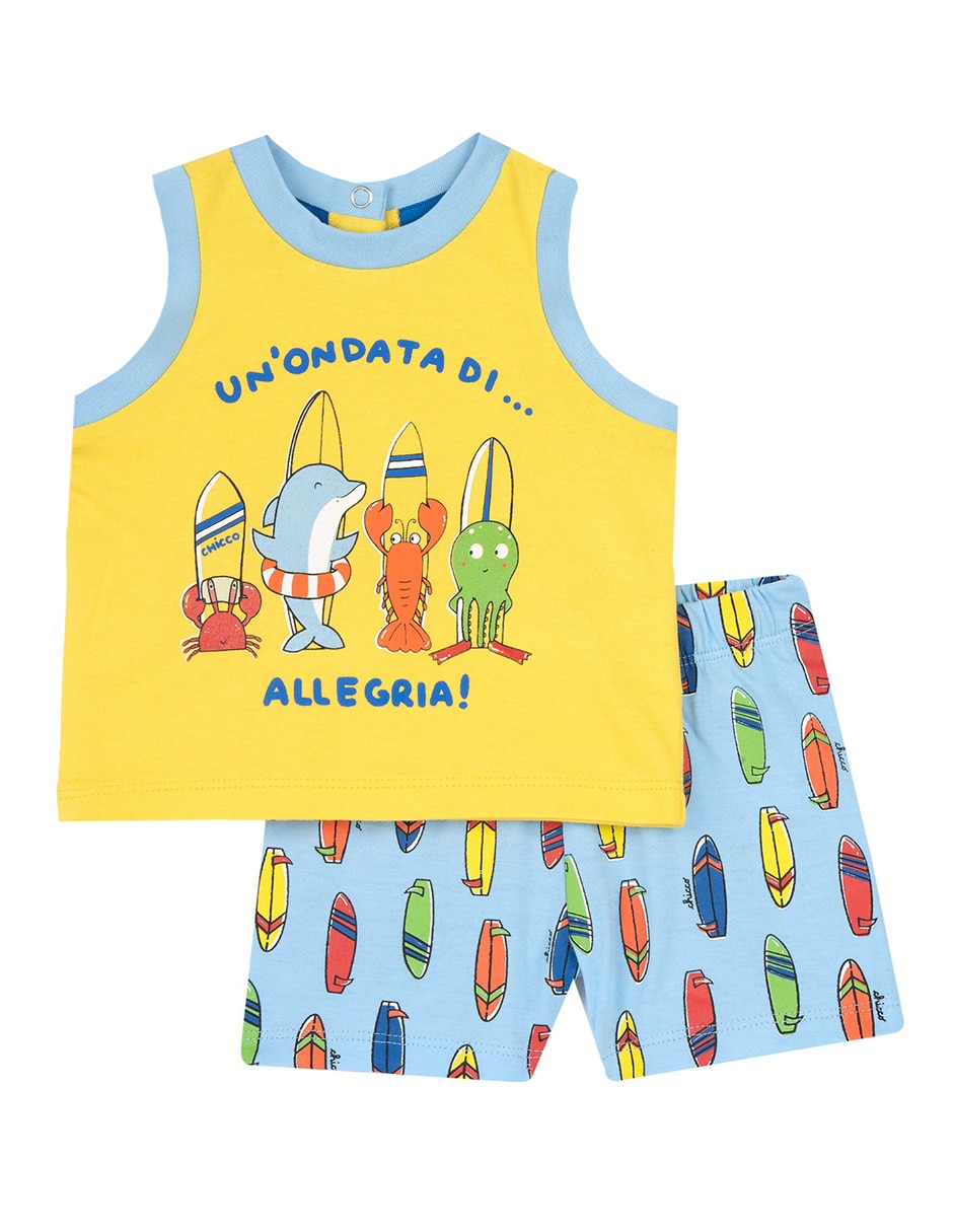 Conjunto casual de algodón para bebé niño Conjunto casual de algodón para bebé niño