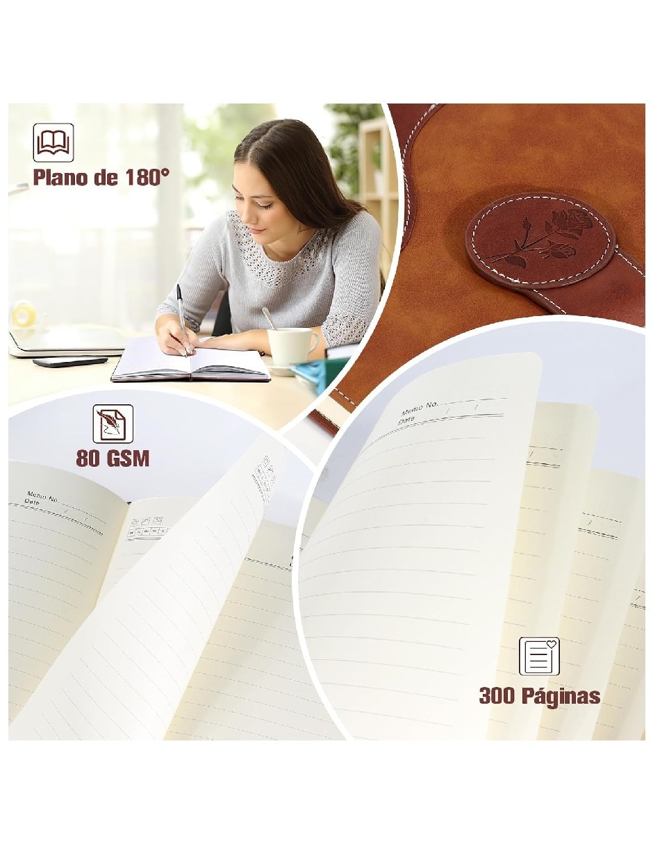 Set libreta a rayas 4