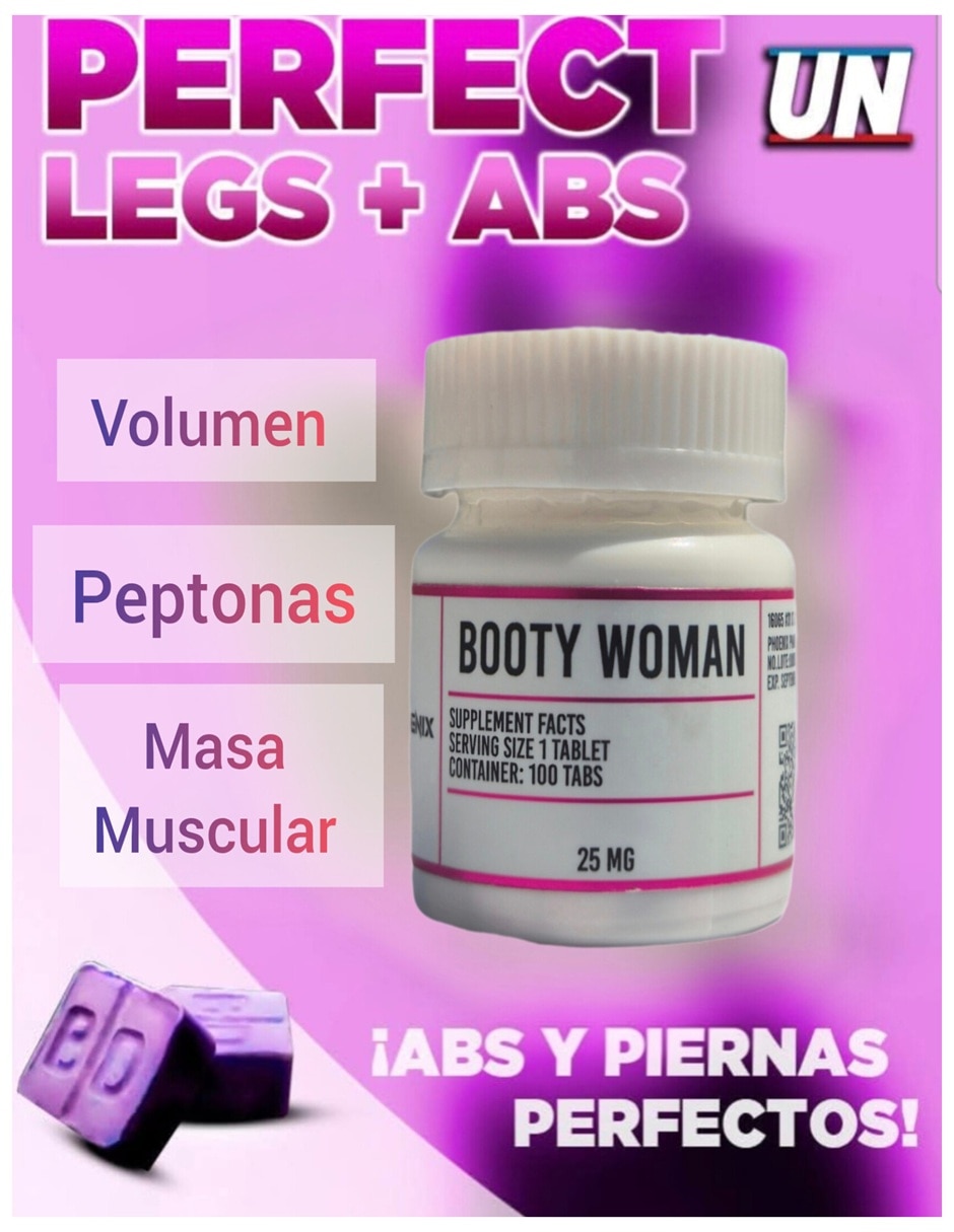 Peptonas Peptidos Booty Woman Mesoestetic con Multivitaminico de 100 tabletas