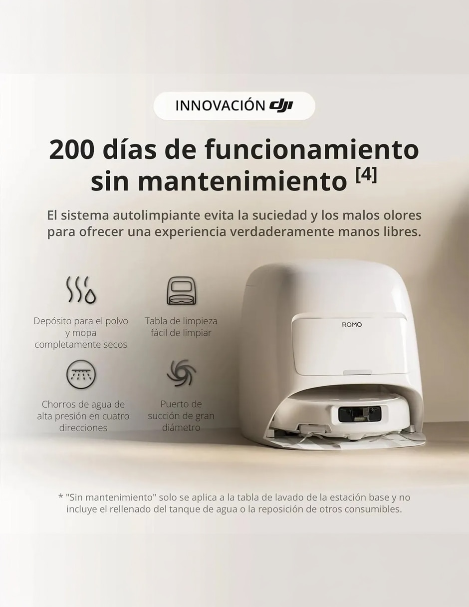 Aspiradora robot Romo S 2.5 litros 11
