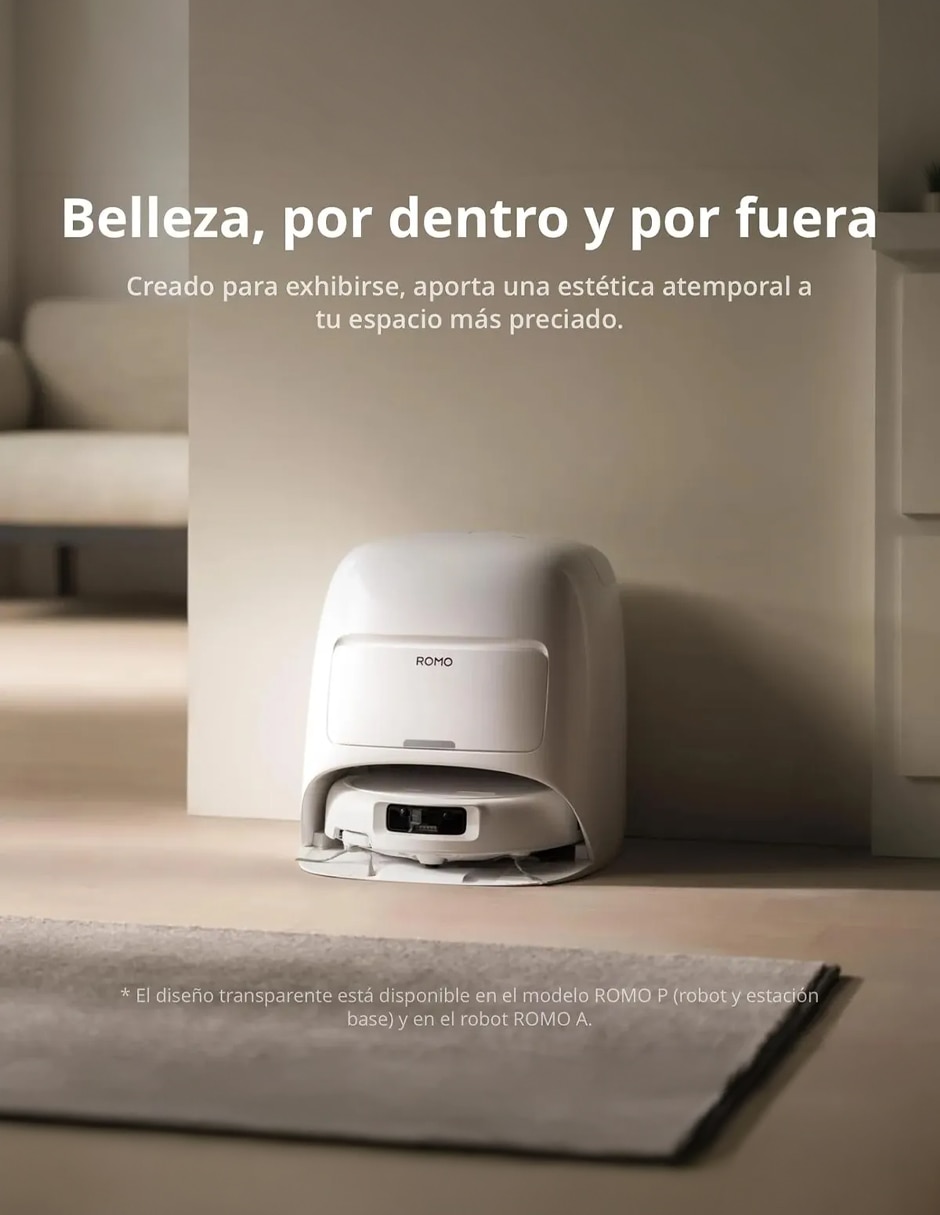 Aspiradora robot Romo S 2.5 litros 8