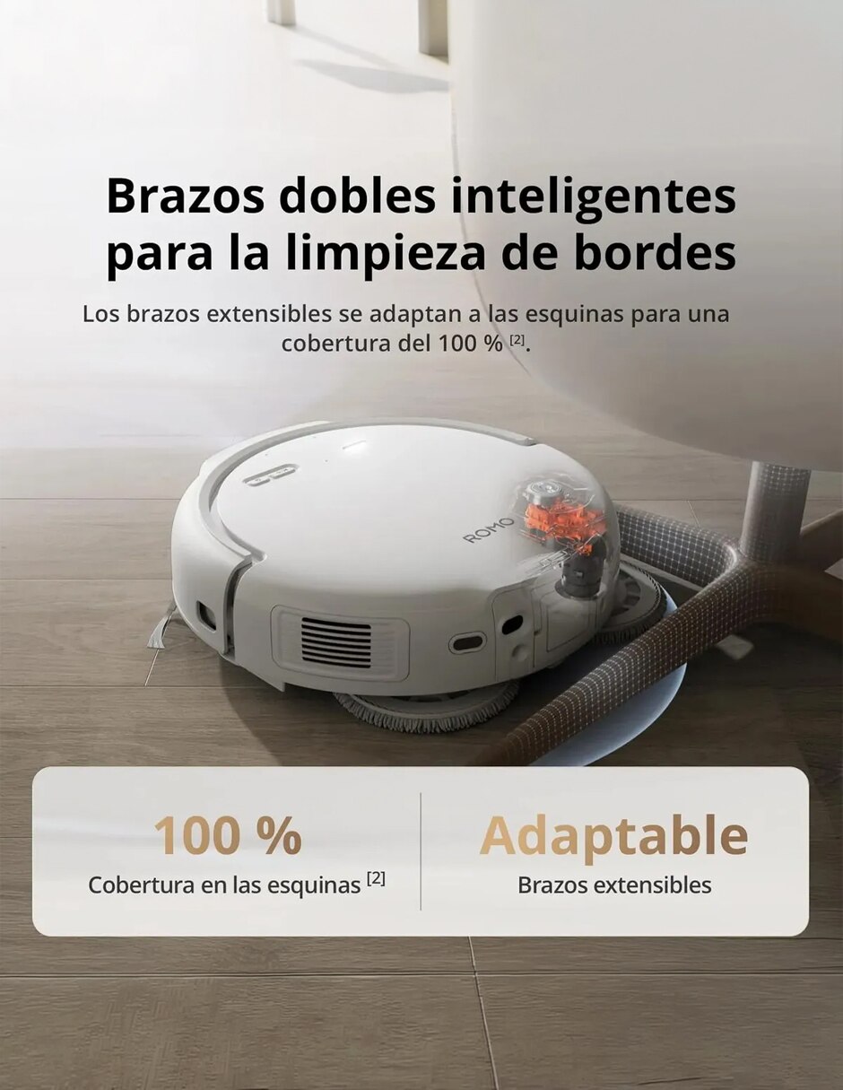 Aspiradora robot Romo S 2.5 litros 9