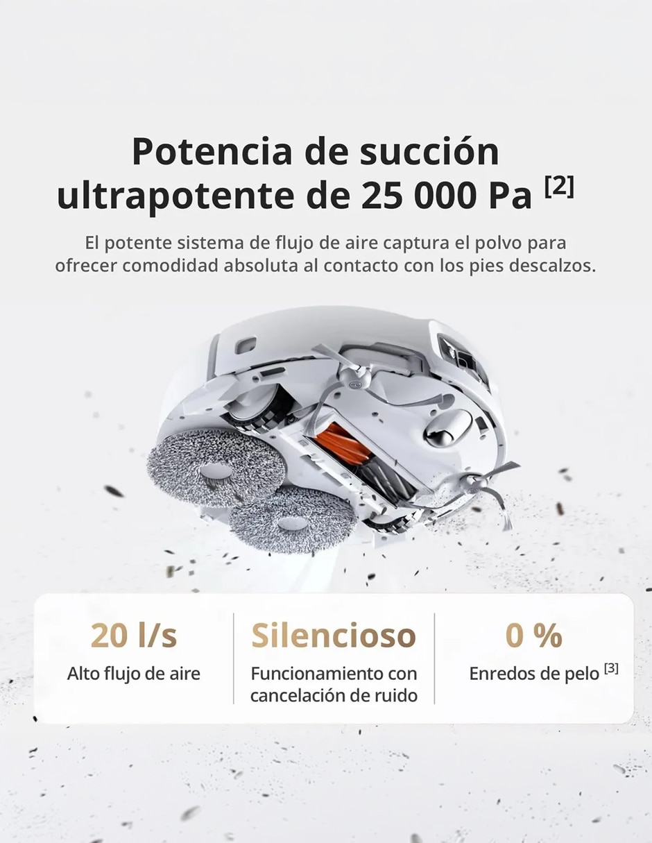 Aspiradora robot Romo S 2.5 litros 10