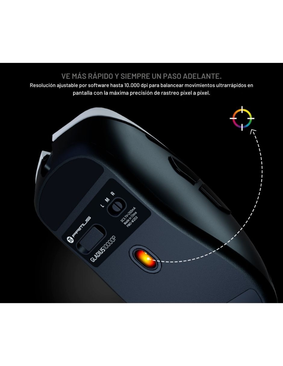 Mouse gamer Primus Gaming Gladius Dm10