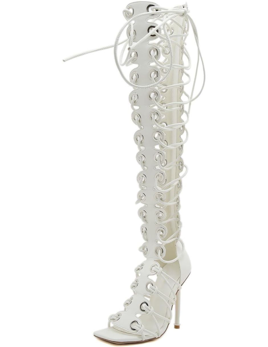 Bota abajo de la rodilla para mujer 4