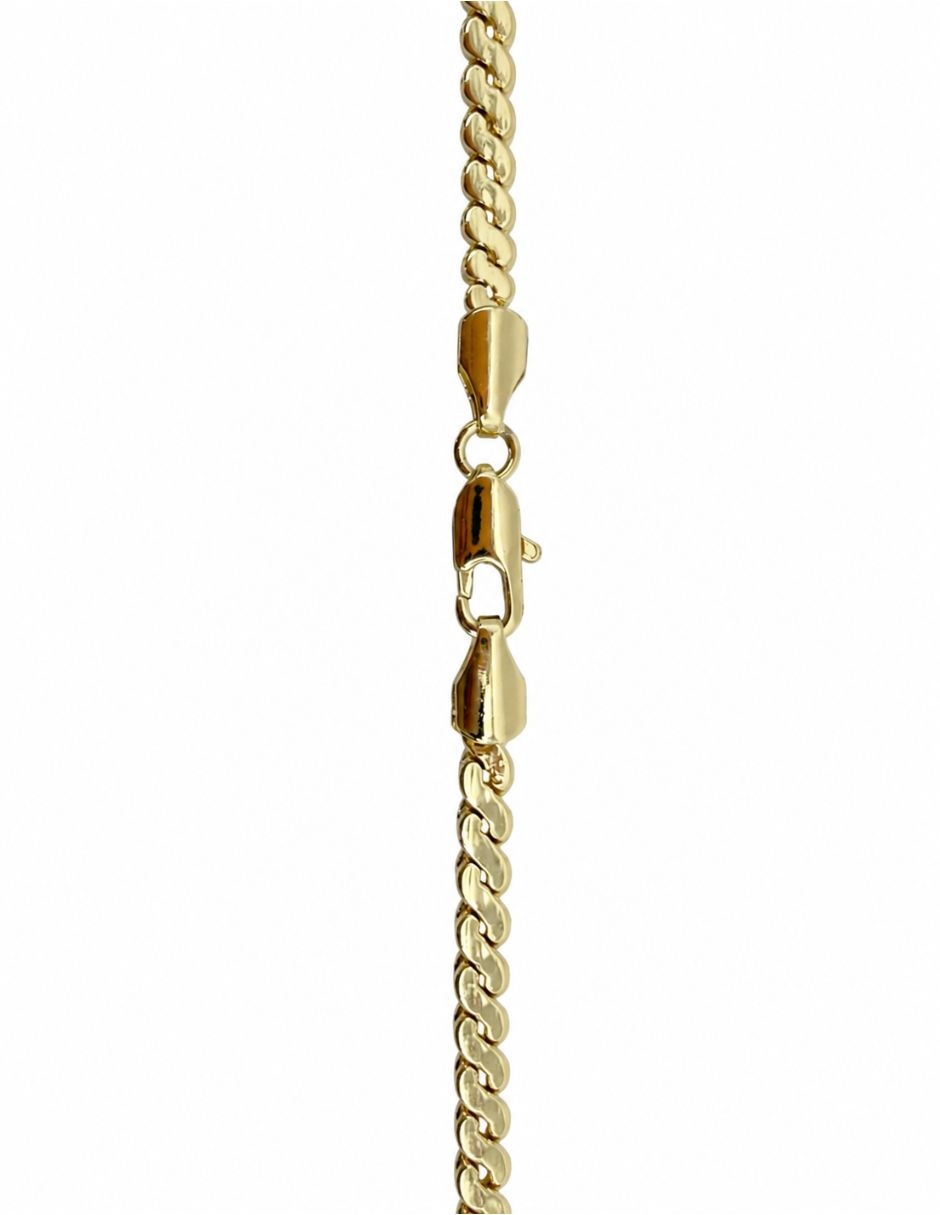Collar Moon de oro laminado 14 K
